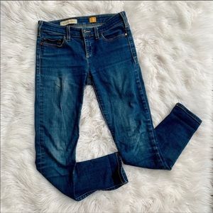 anthro • pilcro & letterpress skinny jeans
